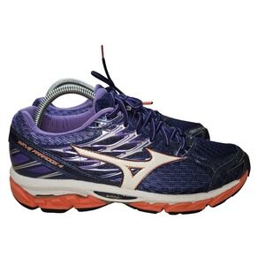 Mizuno Running Shoes Women 9 Wave Paradox 4 Purple Stability J1GD174002 Athletic